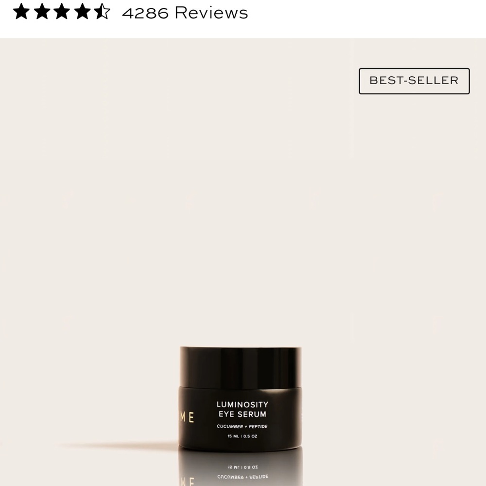 NIB - Dime Beauty Luminosity Eye Serum